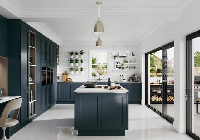 Marlow Navy True Handleless